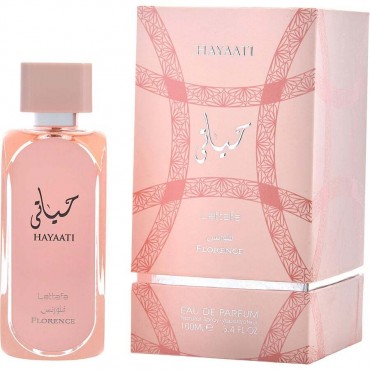 LATTAFA HAYAATI FLORENCE by Lattafa (WOMEN) - EAU DE PARFUM SPRAY 3.4 OZ