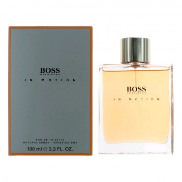 Boss in Motion by Hugo Boss, 3.3 oz Eau De Toilette Spray for Men