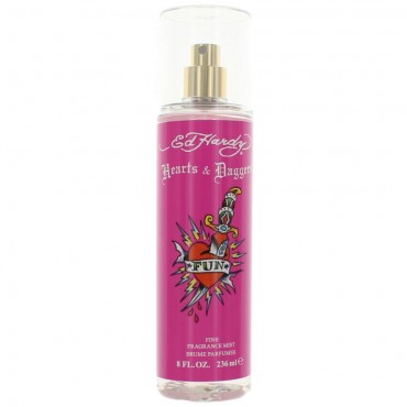 Ed Hardy Hearts & Daggers by Christian Audigier, 8 oz Fine Fragrance Mist for Women
