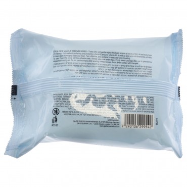 Eye and Face Makeup Remover Wipes by GA-DE for Women - 30 Count Wipes